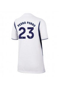 Tottenham Hotspur Pedro Porro #23 Fotballdrakt Hjemme Klær Dame 2026-27 Korte ermer
